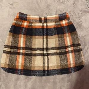 Plaid skirt